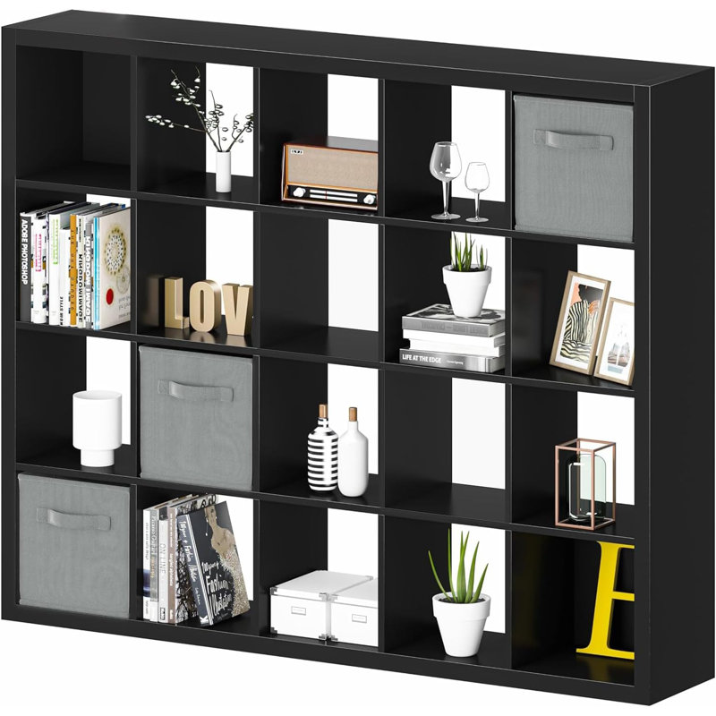 Bibliothèque de rangement - Tablette de présentation multifonctionnelle pour le salon, la chambre à coucher et le bureau personnel