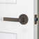 Viaggio Circolo Linen Texture Rosette Double Dummy with Lusso Lever