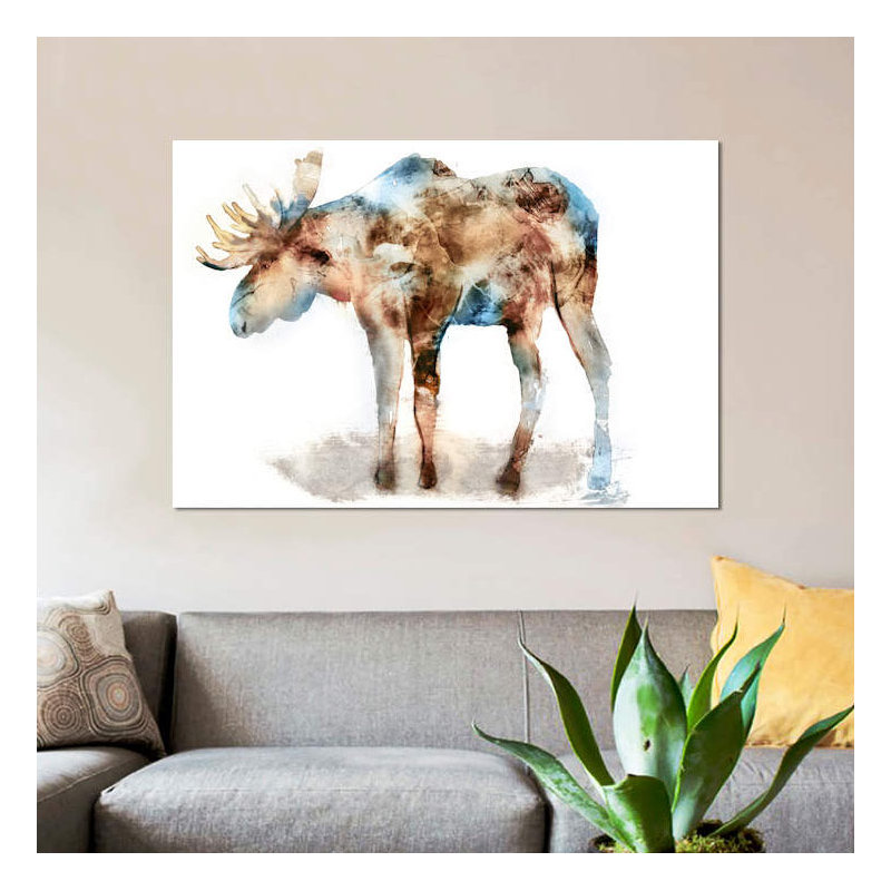 « orignal », reproduction sur toile, H 8 po x l 12 po x P 0,75 po