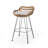 Endicott Wicker Outdoor 30'' Bar Stool with Cushion-976293705-1071175079
