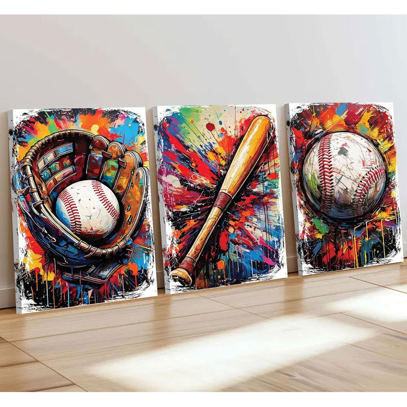 3 Piece Wrapped Canvas Set
