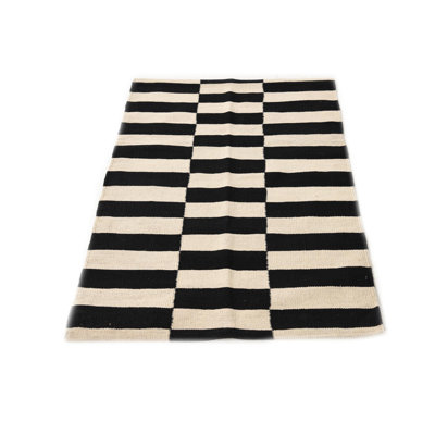 Osbourne Black and White Rug