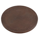Hammered Copper Lazy Susan