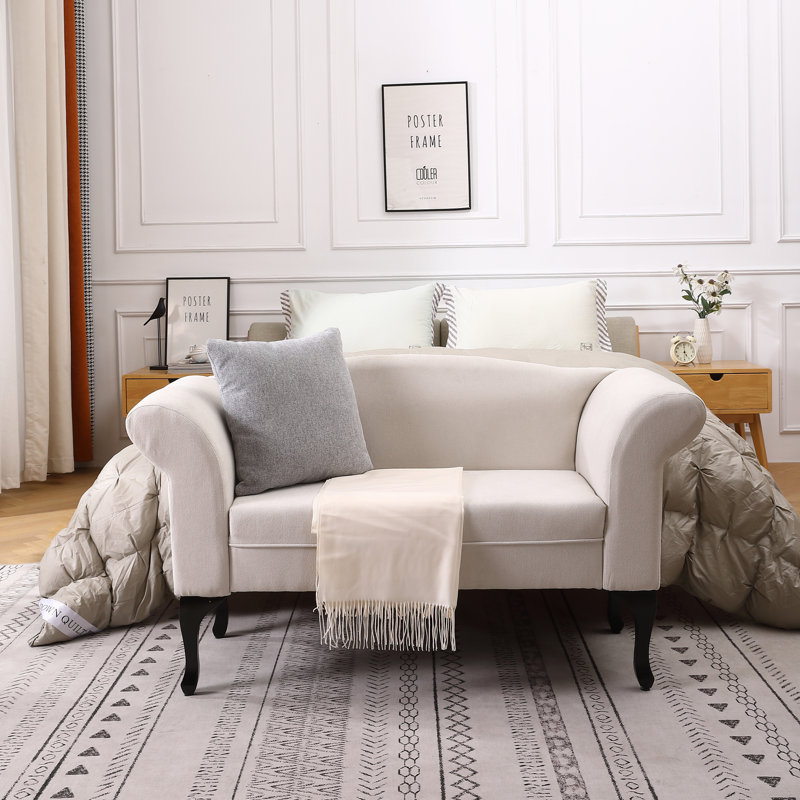 Revêtement Lomawai de 52,76 po, Velours blanc