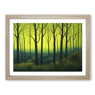 Resplendent Spring Forest 1 Piece Single Picture Frame Painting
