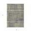 Tapis extérieur lavable rayé beige et gris 3 pi x 5 pi