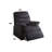 Arcadia Black Woven Fabric Motion Recliner-379014070
