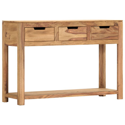 Kraft 110cm Solid Wood Console Table
