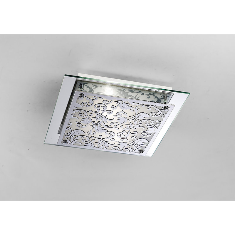 Coleta Glass Semi Flush Mount