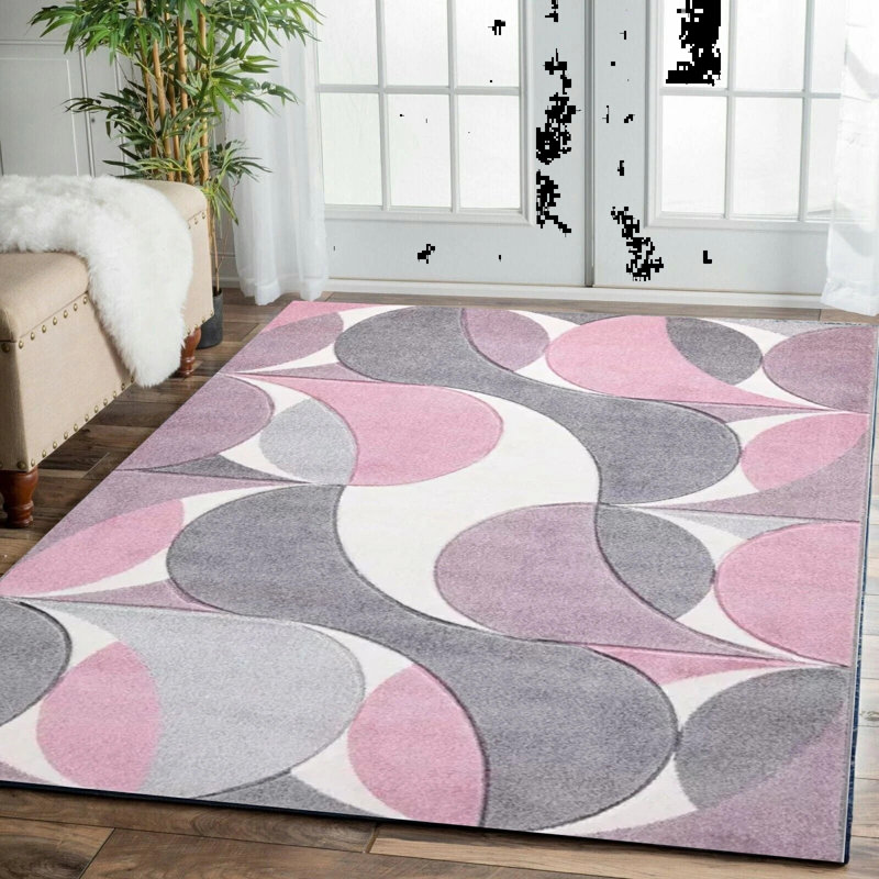 Geometric Area Rug, Rectangle 160 x 230 cm