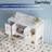  Vela 48" Fully Assembled Single Bathroom Vanity with Engineered Marble Top, Soft Closing and Splash Guard, White