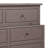 Stav Wide Dresser Chest With 6 Drawers, Plank Style, Solid Wood-100783667