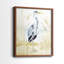 «Heron on the Coast I», reproduction encadrée de qualité supérieure - prête à être accrochée - aucun clou requis - aucun clou requis-622355761-622355764