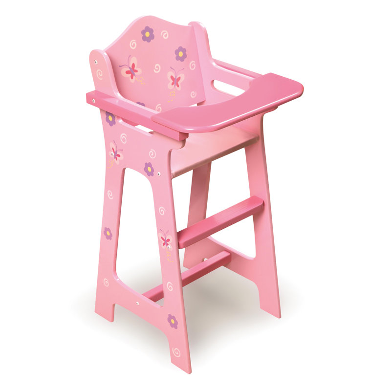 Blossoms and Butterflies Doll High Chair