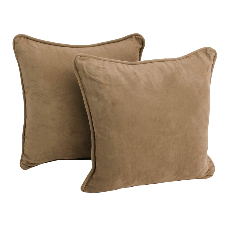  Corded Throw Pillow, Java