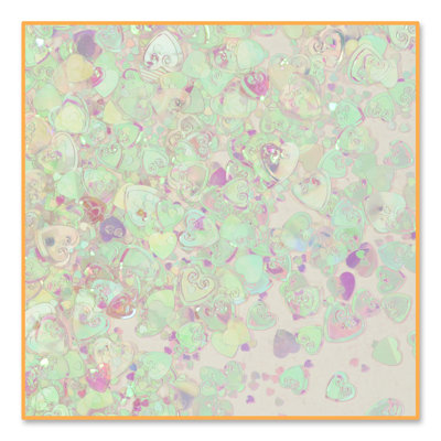 Confettis iridescents