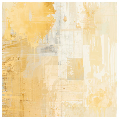 Tapisserie murale beige à texture abstraite - Décoration murale abstraite