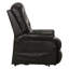 Fauteuil inclinable lève-personne électrique en cuir Hudson-50296527