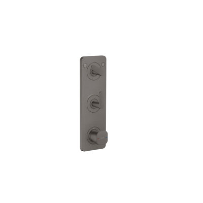 AXOR Citterio C Thermostatic Module Trim 15" X 5" For 2 Functions- Cubic Cut