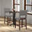 Counter Stool with Solid Wood Frame-91904561