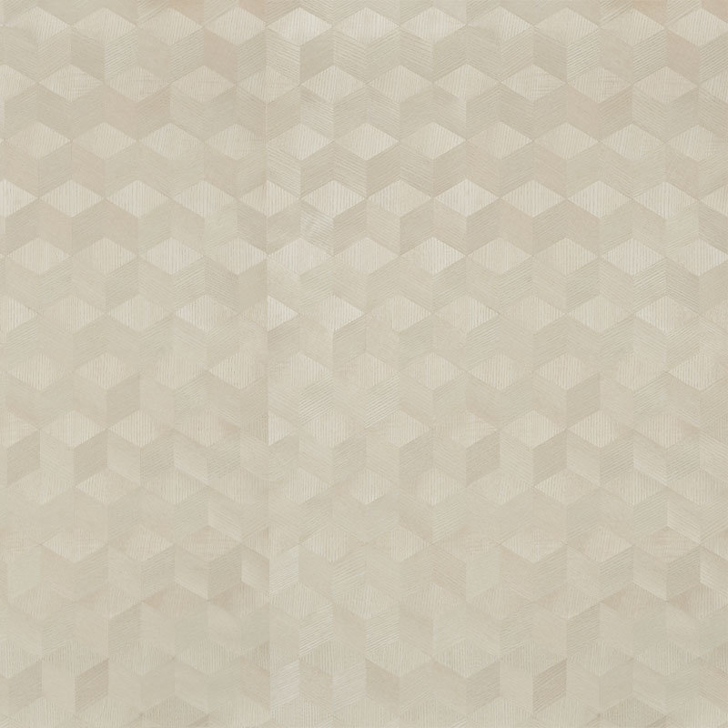 Chevron Inlay Wallpaper, Blond