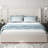 Corduroy Bed Frame with 47" Headboard, Upholstered Platfrom Bed with Vertical Stripe Wingback-114138547