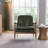 Marchese Raymond Faux Leather Upholstered Lounge Chair-109868055