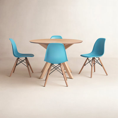 Jordan 5-Piece Pedestal Dining Set