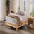 Platform Bed Frame Full Size 12 Inch Solid Dry Bamboo Wood, With Wood Slat And Metal Material Support-663324366-663324367