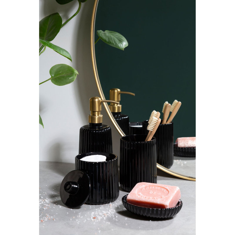 Dayton Soap Dish, Black