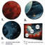 «Red Blue Blue Universal Wonders» sur impression sur toile-1375076959-1375076966