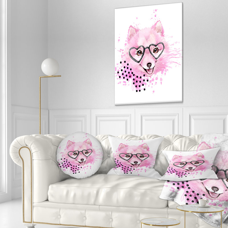 Coussin Pink Dog