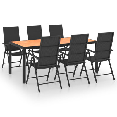 Rectangular 6 - Person Dining Set