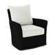 Lanai Upholstered Swivel Armchair