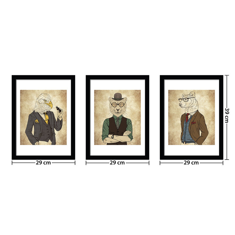 3 Piece Single Picture Frame Print