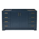 60" Single Bathroom Vanity Base Only