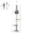 Cat Tree Height Adjustable Floor