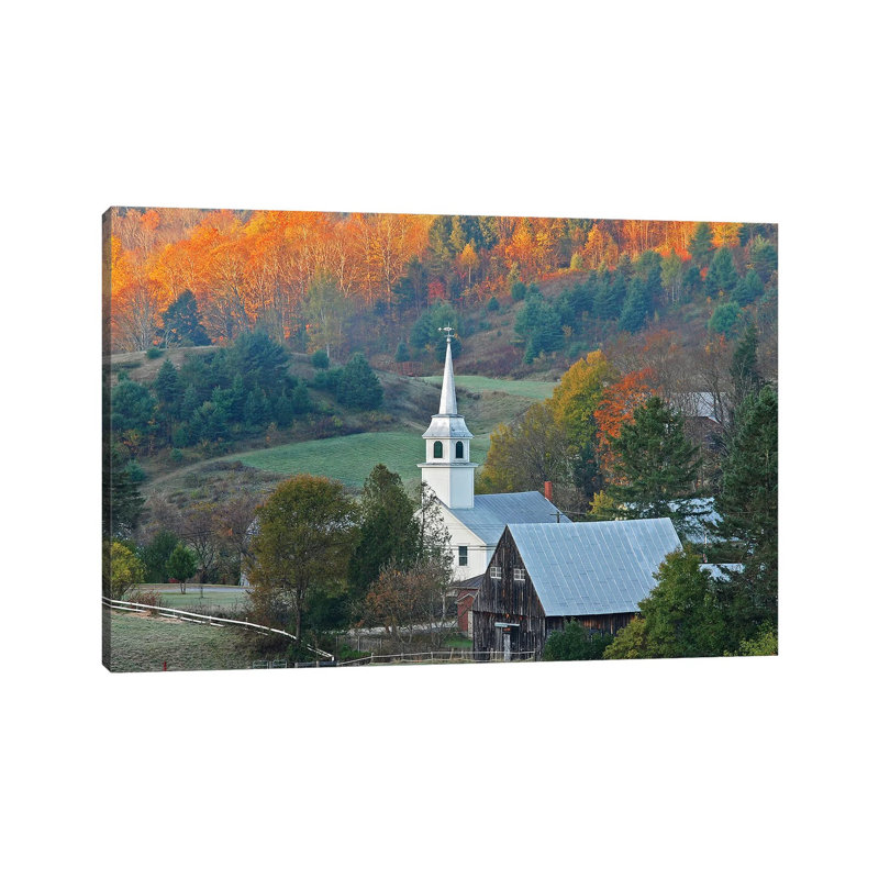 First Light On East Corinth by Brian Wolf - Wrapped Canvas Print, 66.04 cm H x 45.72 cm W x 3.175 cm D
