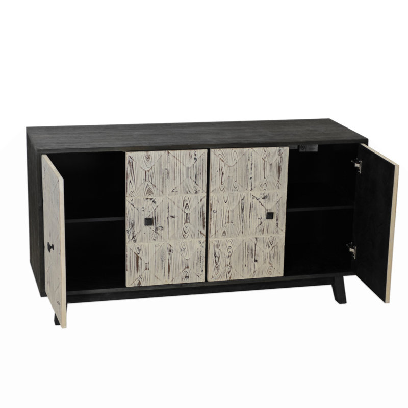 Armoire d'appoint Valisa, Noir, noir, noir, noir