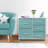 Sorbus 5 Drawers Dresser with Steel Frame and Wood Top-1134305755