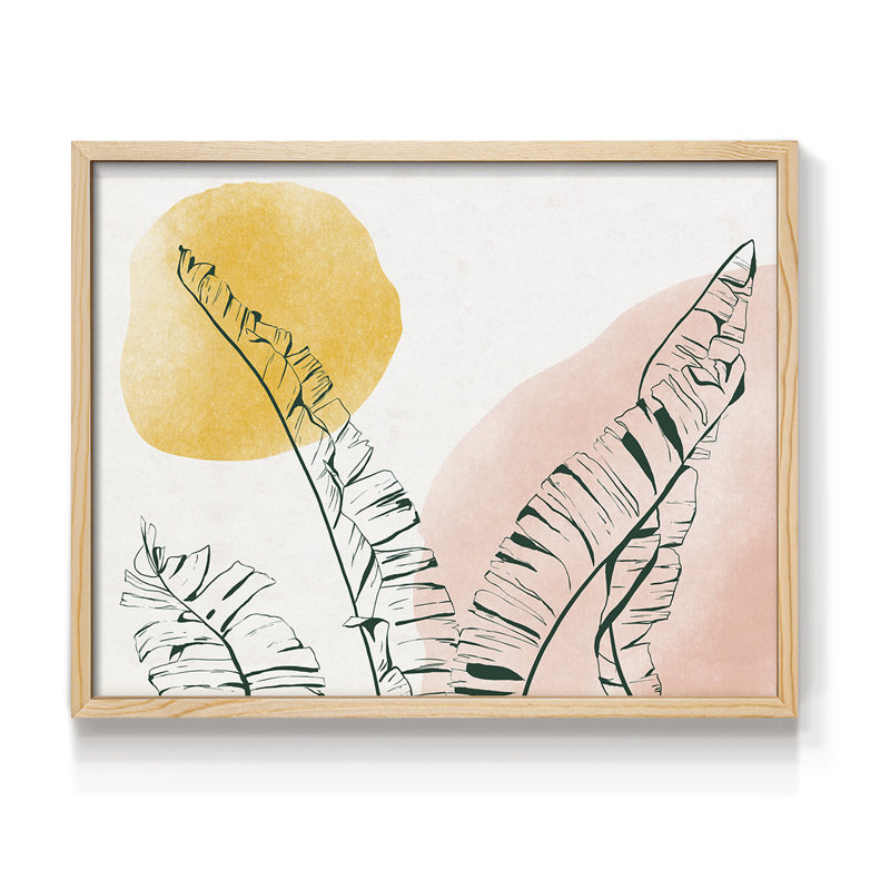 «Summer Warmth II», reproduction encadrée, Naturel, H 11 po x l 14 po