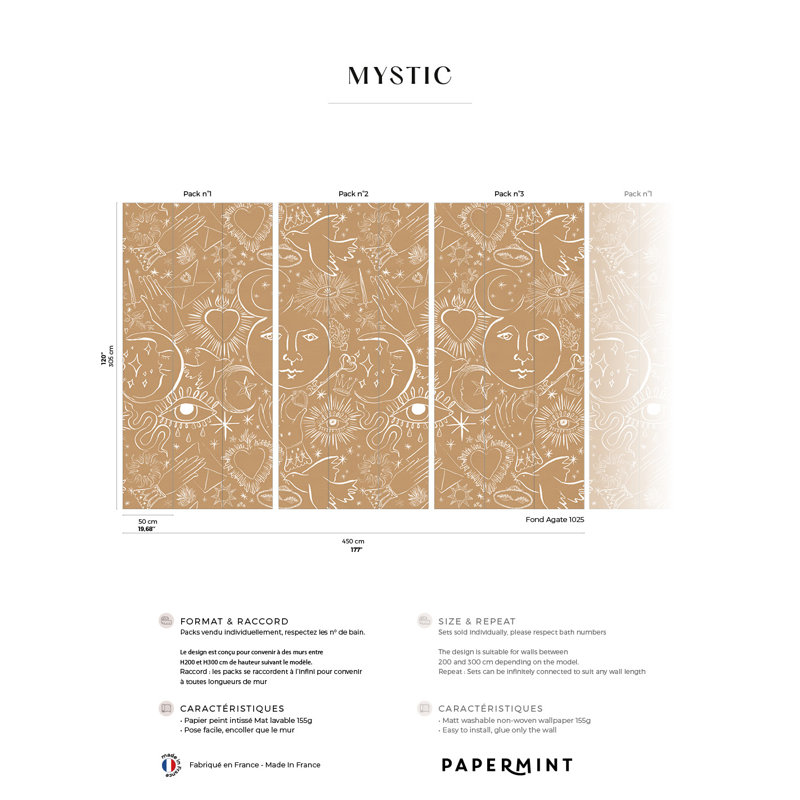 Mystic Pack 1, 2 et 3, Brun