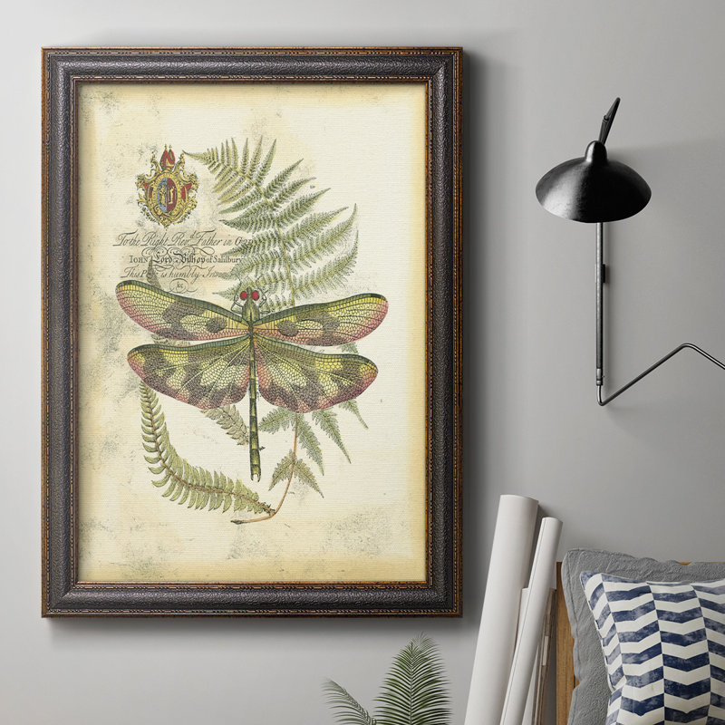 Regal Dragonfly IV (PP) - reproduction d'art sur toile, H 36 po x l 24 po x P 2,5 po