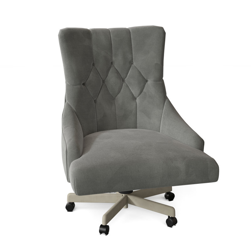 Clancy Task Chair, Pewter (9953 65), Walnut