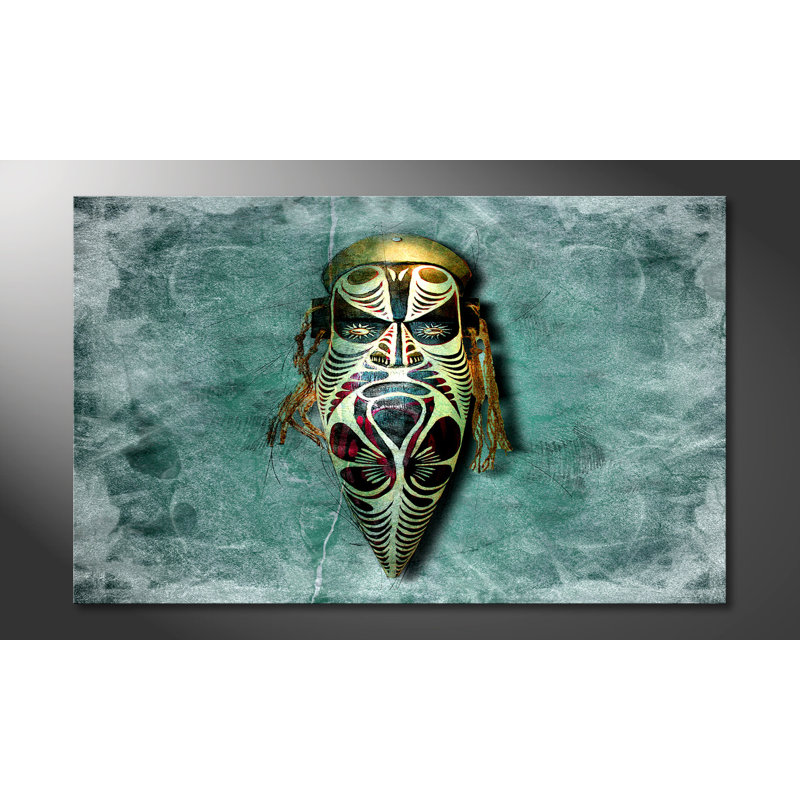 African Style - Wrapped Canvas Print, 80cm H x 100cm W, 100% cotton canvas