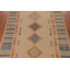 Tapis turc en jute de couleur végétale 9 x 12