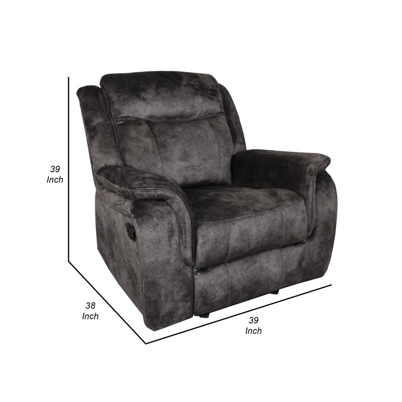 Fauteuil inclinable électrique de 38,19 po Huong, Manual