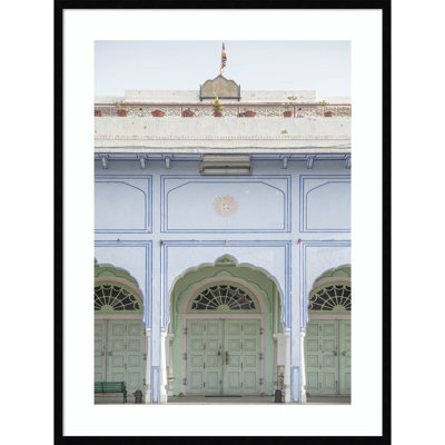 Sunshine Palace by Shot by Clint Wood Framed Wall Art Print