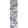 Strausstown Marbled Abstract Dark Gray/Blue Rug