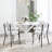 5 - Piece Round Pedestal Dining Set-727688977-727688976